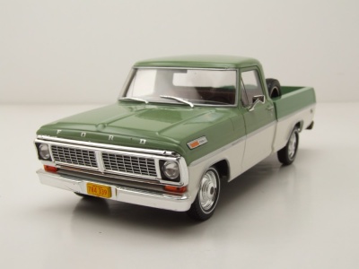 Ford F-100 Pick Up 1970 grün weiß Modellauto...