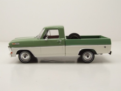 Ford F-100 Pick Up 1970 grün weiß Modellauto 1:24 Whitebox