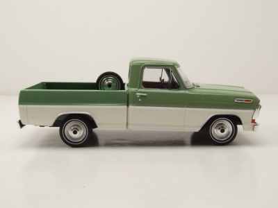 Ford F-100 Pick Up 1970 grün weiß Modellauto 1:24 Whitebox