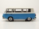 Barkas B 1000 Bus 1970 hellblau weiß Modellauto 1:24 Whitebox