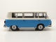 Barkas B 1000 Bus 1970 hellblau weiß Modellauto 1:24 Whitebox