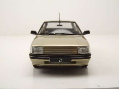Renault 21 1986 beige Modellauto 1:24 Whitebox