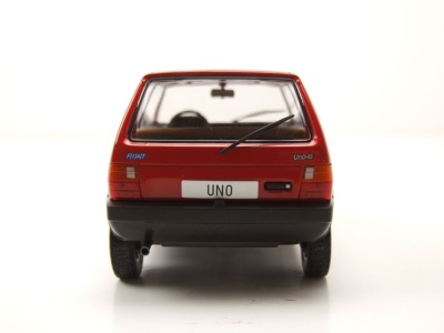 Fiat Uno 1983 rot Modellauto 1:24 Whitebox