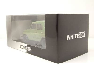 UAZ 469 1975 grün Modellauto 1:24 Whitebox