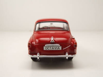 Skoda Octavia Super 1959 rot Modellauto 1:24 Whitebox