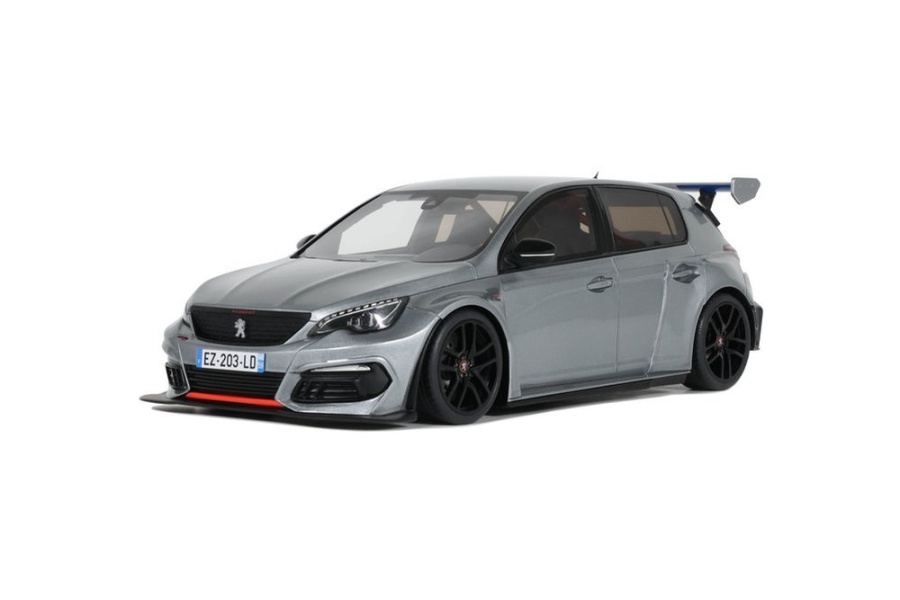 Modellauto Peugeot 308 RC ByFactory 2020 grau 1:18