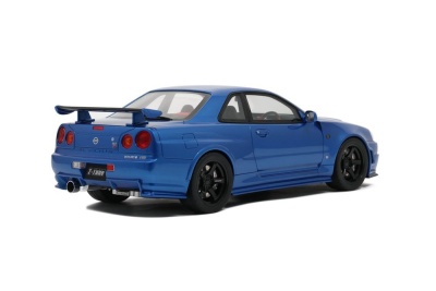 Nissan Nismo GT-R R34 Z-Tune RHD 2005 blau Modellauto...