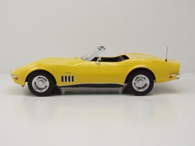 Chevrolet Corvette Convertible 1969 daytona gelb Modellauto 1:18 Norev