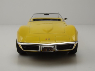 Chevrolet Corvette Convertible 1969 daytona gelb Modellauto 1:18 Norev