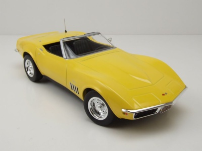 Chevrolet Corvette Convertible 1969 daytona gelb Modellauto 1:18 Norev