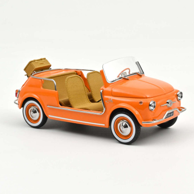 Fiat 500 Jolly 1965 orange Modellauto 1:18 Norev