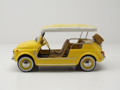 Fiat 500 Jolly 1965 gelb Modellauto 1:18 Norev
