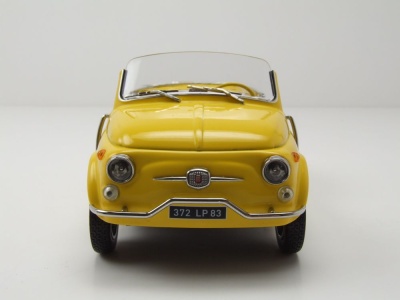 Fiat 500 Jolly 1965 gelb Modellauto 1:18 Norev