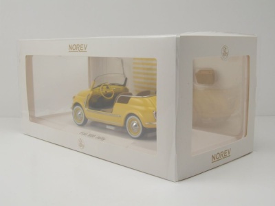 Fiat 500 Jolly 1965 gelb Modellauto 1:18 Norev
