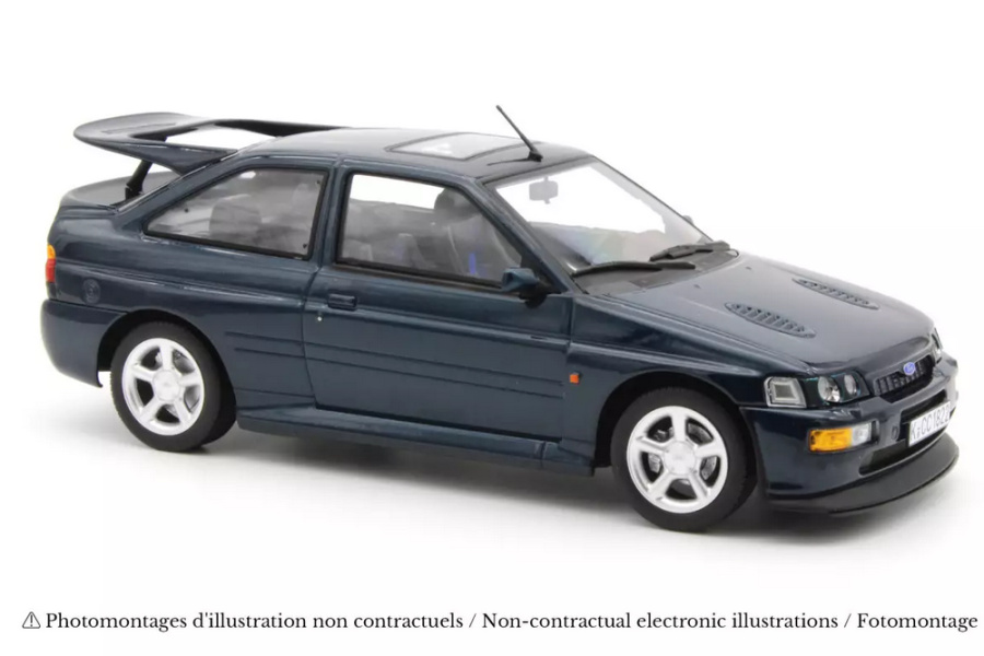Ford Escort Cosworth 1992 dunkelgrün metallic Modellauto 1:18 Norev