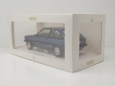 Ford Fiesta XR2 1981 blau metallic Modellauto 1:18 Norev