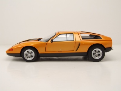 Mercedes C 111/II 1970 orange metallic Modellauto 1:18 Norev