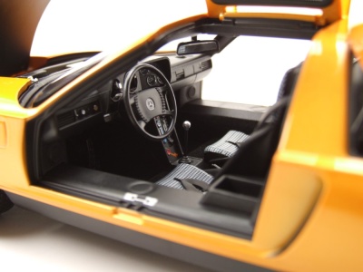 Mercedes C 111/II 1970 orange metallic Modellauto 1:18 Norev