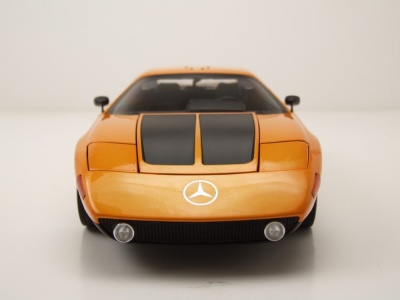 Mercedes C 111/II 1970 orange metallic Modellauto 1:18 Norev