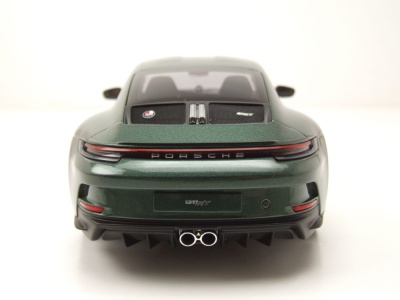 Porsche 911 S/T 2023 dunkelgrün metallic Modellauto 1:18 Norev