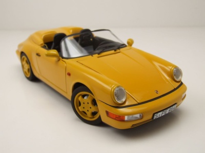 Porsche 911 (964) Speedster 1993 gelb Modellauto 1:18 Norev
