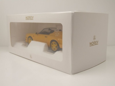 Porsche 911 (964) Speedster 1993 gelb Modellauto 1:18 Norev