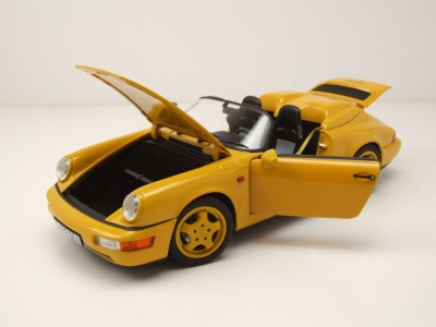 Porsche 911 (964) Speedster 1993 gelb Modellauto 1:18 Norev