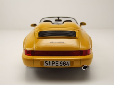 Porsche 911 (964) Speedster 1993 gelb Modellauto 1:18 Norev
