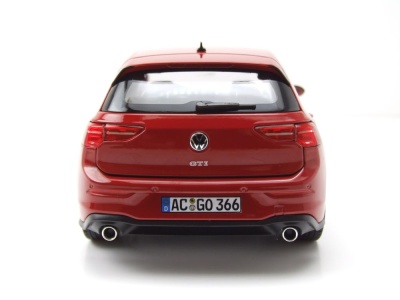 VW Golf 8 GTI 2020 rot Modellauto 1:18 Norev
