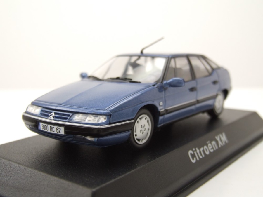 Citroen XM 1995 blau Modellauto 1:43 Norev