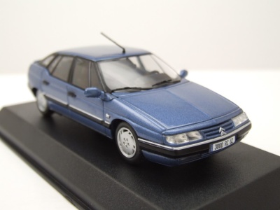 Citroen XM 1995 blau Modellauto 1:43 Norev