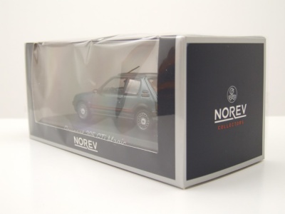 Peugeot 205 1.9 Magic 1990 dunkelgrün Modellauto 1:43 Norev