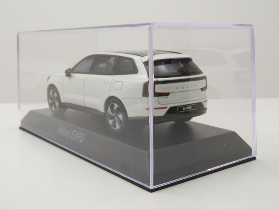 Norev Volvo EX90 2024 1:43 Grigio Platino: Edizione Limitata Con Stand
