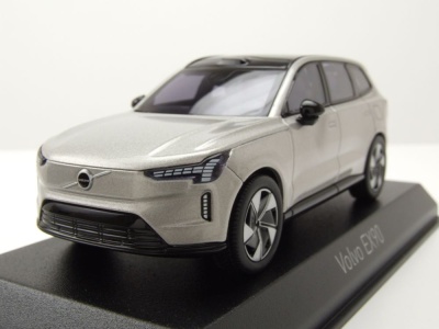 Volvo EX90 2024 silber Modellauto 1:43 Norev