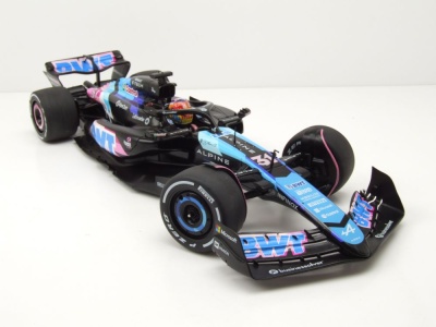 Alpine F1 Team A524 #31 Miami GP 2024 schwarz blau Ocon Modellauto 1:18 Solido