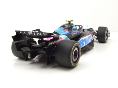 Alpine F1 Team A524 #10 Monaco GP 2024 schwarz blau Gasly...