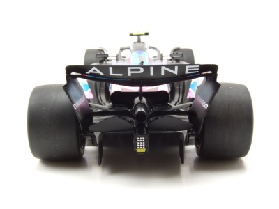 Alpine F1 Team A524 #10 Monaco GP 2024 schwarz blau Gasly Modellauto 1:18 Solido