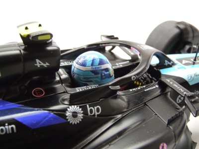 Alpine F1 Team A524 #10 Brasilien GP 2024 schwarz P.Gasly Modellauto 1:18 Solido