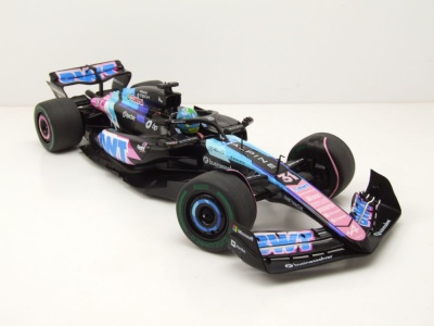 Alpine F1 Team A524 #31 Brasilien GP 2024 schwarz E.Ocon Modellauto 1:18 Solido