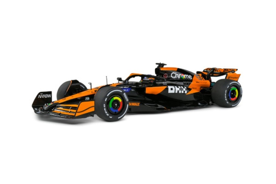 McLaren F1 Team MCL38 #81 Australien GP 2024 schwarz orange Piastri Modellauto 1:18 Solido