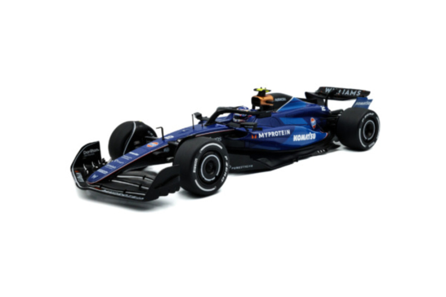 Williams F1 Team FW46 #2 Saudi Arabien GP 2024 blau schwarz Sargeant Modellauto 1:18 Solido