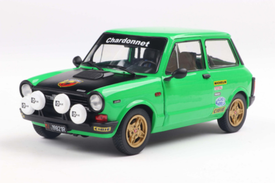 Autobianchi A112 MK5 Abarth 1980 grün Modellauto 1:18 Solido