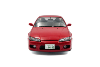 Nissan Silvia S15 Spec-R Aero 1999 rot Modellauto 1:18 Solido