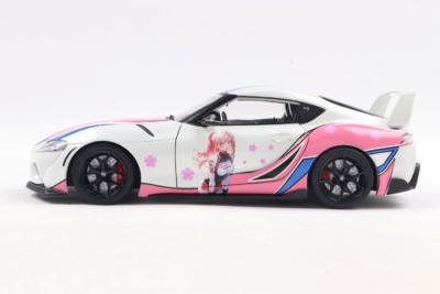 Toyota GR Supra Solido Works ITASHA 2024 weiß Modellauto 1:18 Solido