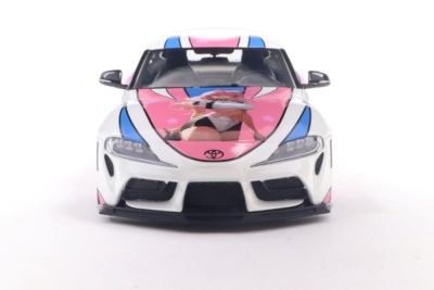 Toyota GR Supra Solido Works ITASHA 2024 weiß Modellauto 1:18 Solido