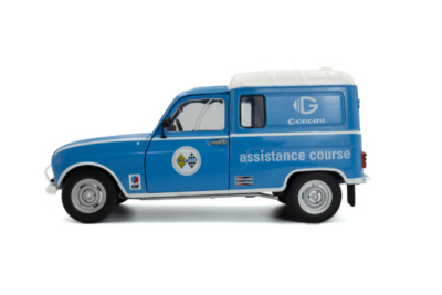 Renault 4LF4 Gordini Service 1976 blau Modellauto 1:18...