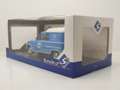 Renault 4LF4 Gordini Service 1976 blau Modellauto 1:18 Solido