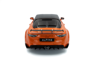 Alpine A110 Radicale 2024 orange Modellauto 1:18 Solido