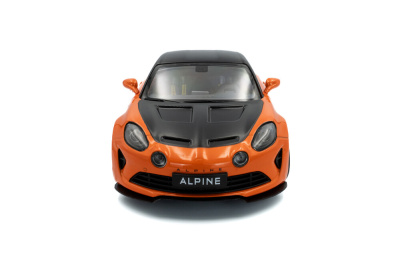 Alpine A110 Radicale 2024 orange Modellauto 1:18 Solido
