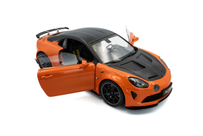 Alpine A110 Radicale 2024 orange Modellauto 1:18 Solido